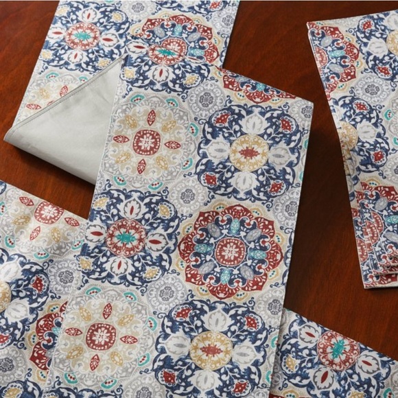 Mainstays Painted Tile Runner, Multicolor, 12"W x 72"L - Picture 3 of 3